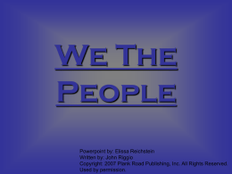 We The People - Bulletin Boards for the Music Classroom
