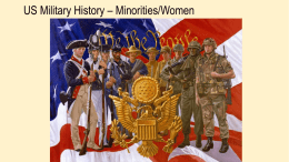 PPT - Minorities and Women