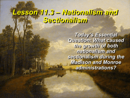 CHAPTER 11 * NATIONAL AND REGIONAL GROWTH