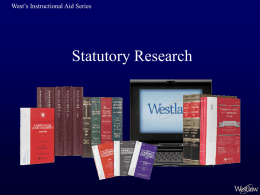Statutory Research Short Show