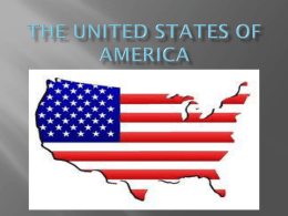 The United States of America - Gimnazjum nr 9