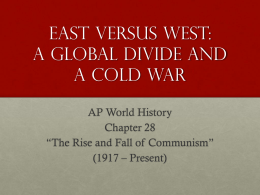 AP Cold War Military Conflictsx