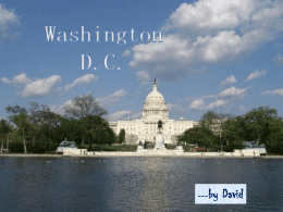 by David The history of Washington, DC