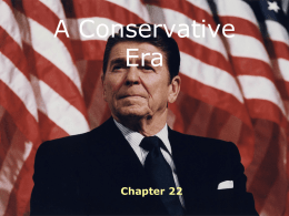 A Conservative Era