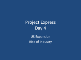 Project Express Day 4