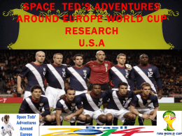 USA - Space Teds` Adventures Around Europe