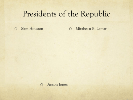 Presidents of the Republic