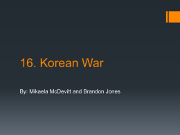 16. Korean War
