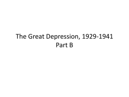 Great Depression, Part Bx