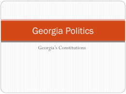Georgia Politics