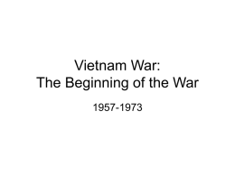 Vietnam War - Modern World History