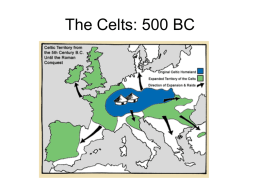 The Celts: 500 BC - Portlaoise College