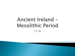 Ancient Ireland – Mesolithic Period