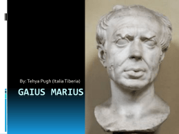 Gaius Mariusx