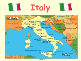 Italy - Weebly