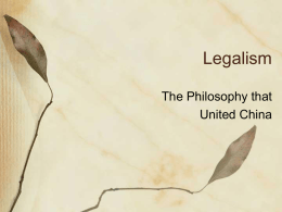 Legalism - asianstudies09