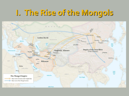ch 12 _2 Mongols - Doral Academy Preparatory