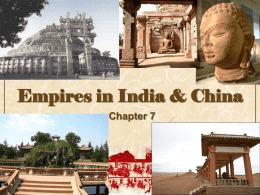 Empires in India & China - Libertyville High School