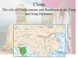 AP China Tang Song Confucianism
