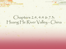 Huang He River Valley
