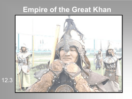 The Great Khan - mrs