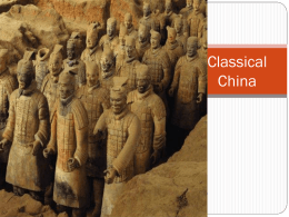 Classical China and India PPT