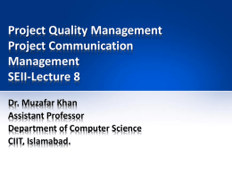 Lecture-8 CSC392 Dr. Muzafar Khanx