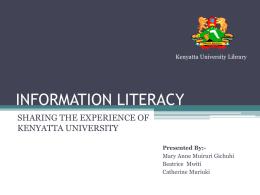 INFORMATION-LITERACY - Library