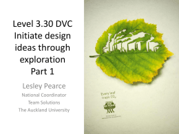 Level 3 DVC - Technology NZ