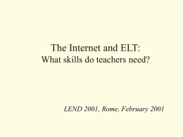 Using the Internet: How much do we need to know?