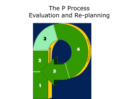 The P Process Evaluation and Re