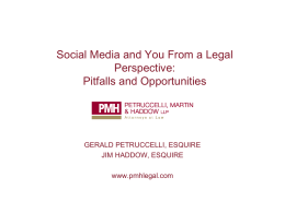 Social Media Pitfalls and Opportunities