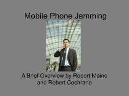 Mobile Phone Jamming - AC PvP