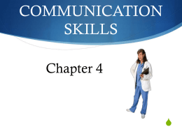 COMMUNICATION SKILLS - Northcentral Technical College
