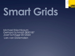 Smart Grids - Austrian Institute of Economic Research