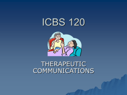 CH 4 ICBS 120 Test 1