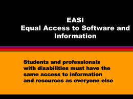 What is Equal Access