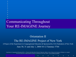 communicating-through-re-imagine-journey-orientation-2004