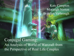 Conjugal Gaming