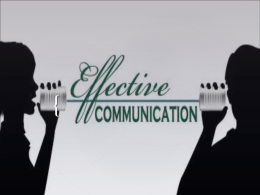 Communication - Words don`t come easy