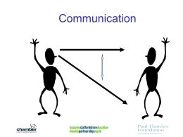 Communication Skills PowerPoint