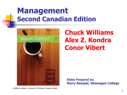 1.14 MB - Management, Second Canadian Edition