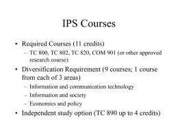 IPS Courses