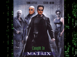 Caught In The Matrix