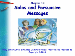 Business Communication: Process and Product, 4e