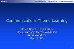 Communications Theme Learning