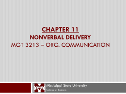 chapter 11 nonverbal delivery - misweb