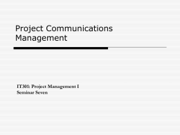 communications management