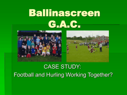 Ballinascreen GAC