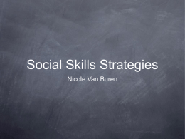 Social Skills-1 - EEX6061